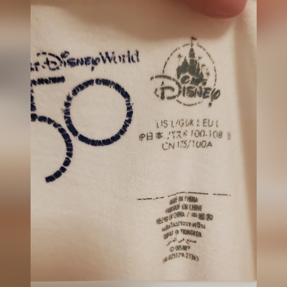 Disney Light Pink Castle Short Sleeve Tee - Picture 2 of 6